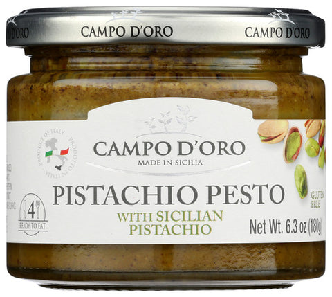 Campo Doro 
Sauce Pesto Pistachio, 6.3 OZ.