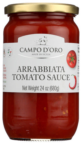 Campo Doro 
Sauce Tomato Arrabbiata, 24 OZ.