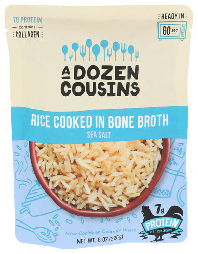 A Dozen Cousins 
Rice Sea Salt Rte, 8 OZ.