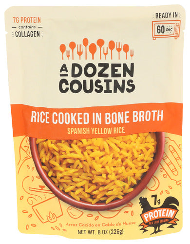 A Dozen Cousins 
Rice Spanish Yellow Rte, 8 OZ.