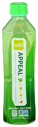 Alo 
Bev Aloe Pomelo Grpfrt, 16.9 FO.
