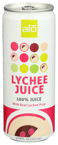 Alo 
Juice Lychee W Pulp, 10.8 FO.