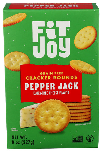 FITJOY CRACKER PEPPER JACK - 8 OZ