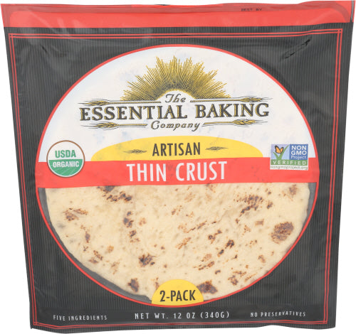 THE ESSENTIAL BAKING COMP PIZZA CRUST THIN ORG PAR - 12 OZ