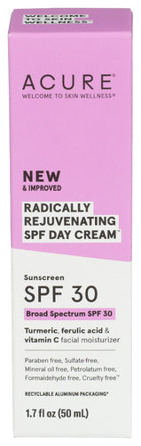 Acure
Spf 30 Dy Cream Rejuvntn, 1.7 FO.