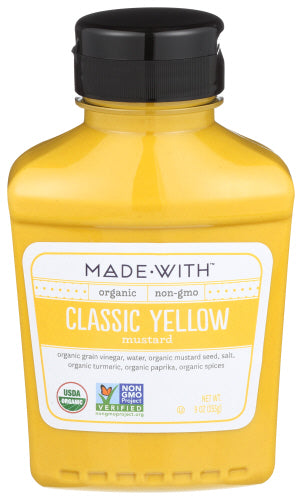 MADE WITH MUSTARD YELLOW ORG - 9 OZ