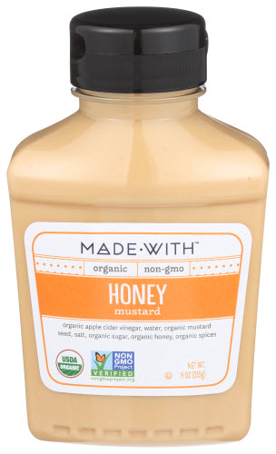 MADE WITH MUSTARD HONEY ORG - 9 OZ