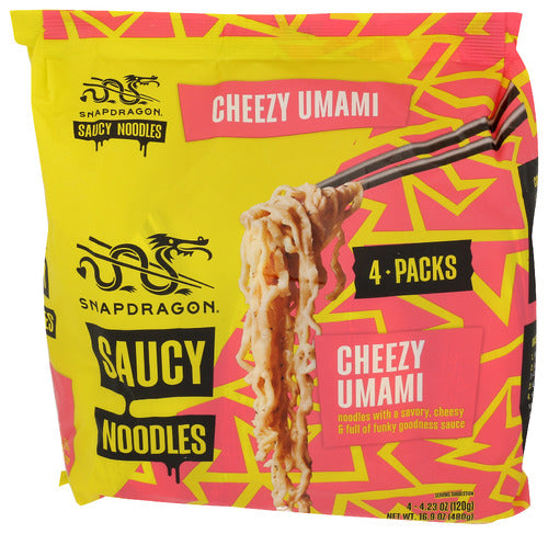 SNAPDRAGON NOODLES SCY CHZ UMMI 4PK - 16.9 OZ