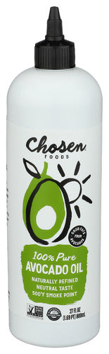 Chosen Foods
Oil Avocado Squeeze, 800 ML.