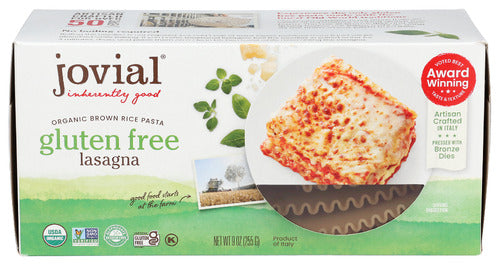 JOVIAL PASTA BRWNRCE LASAGNA ORG - 9 OZ