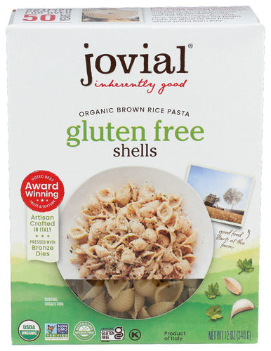 JOVIAL PASTA BRWNRCE ORG SHELLS - 12 OZ