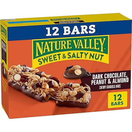 Nature Valley Granola Bars, Dark Chocolate Peanut Almond, 12 ct, 14.4 OZ