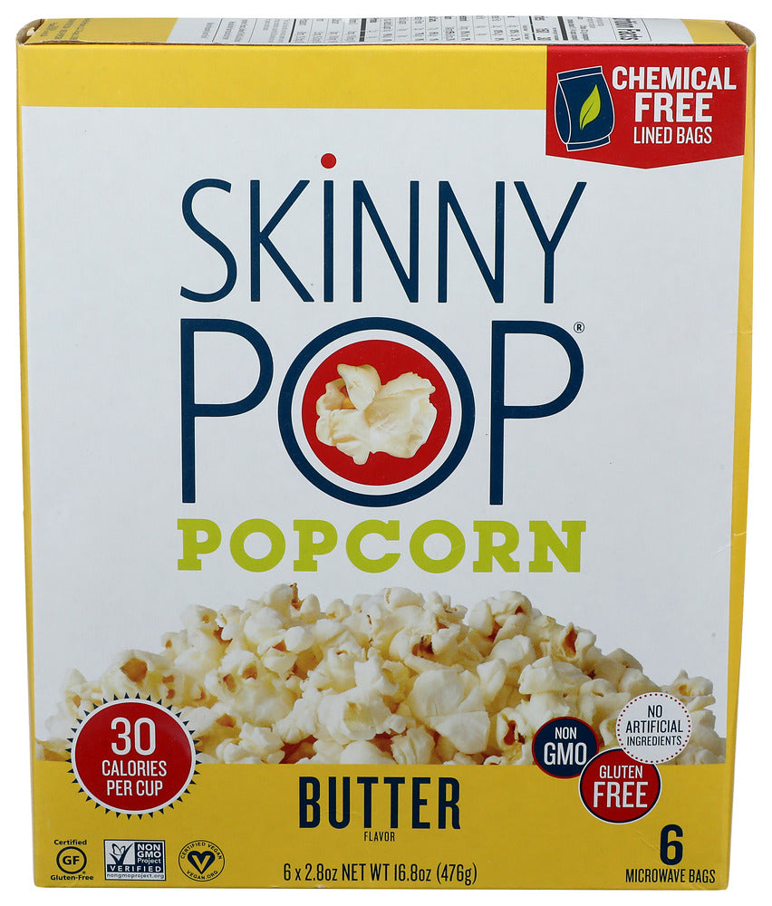 SKINNY POP POPCORN MCRO BAG BTTR - 16.8 OZ