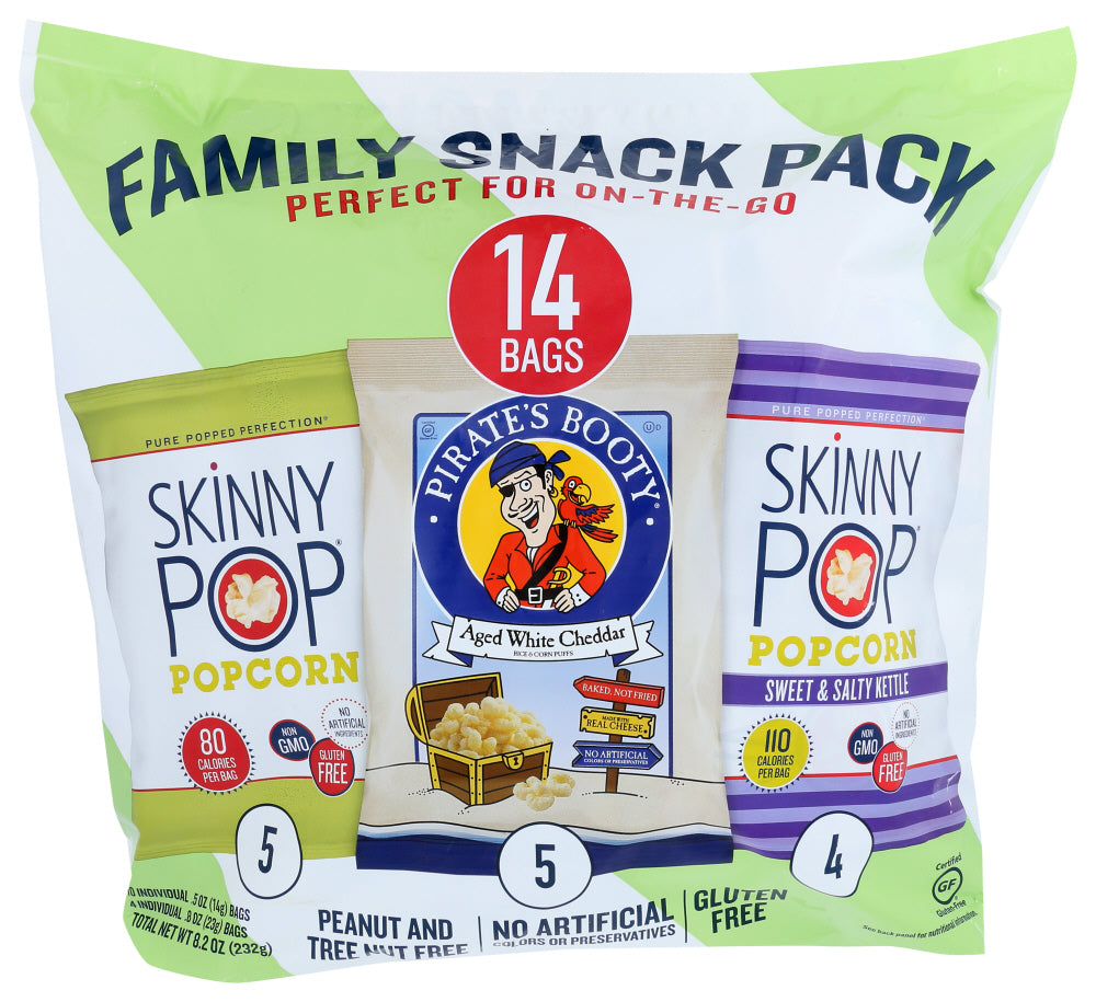 SKINNY POP POPCORN FAMILY PACK - 8.2 OZ