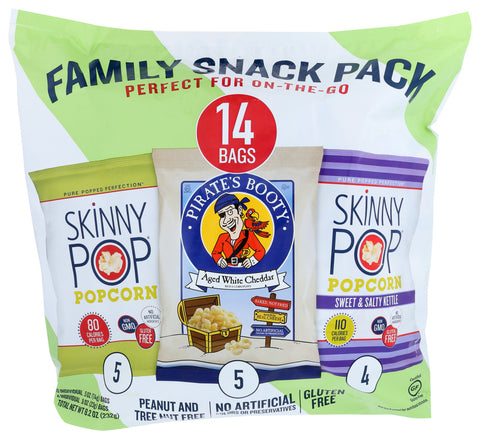 SKINNY POP POPCORN FAMILY PACK - 8.2 OZ