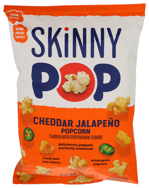 SKINNY POP POPCORN JALAPENO CHEDDAR - 4.4 OZ