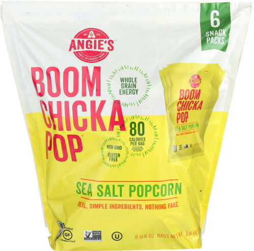 Angies 
Popcorn Seaslt Bmchkapop Ml, 3.6 OZ.