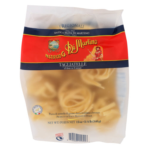 Di Martino
Pasta Tagliatelle, 12 OZ.