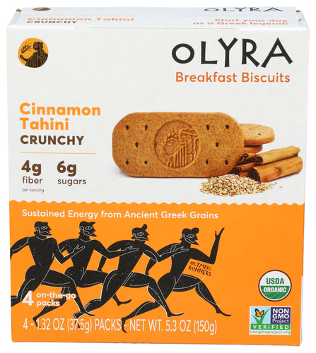 Olyra Biscuit Bfast Cnmn Tahni, 5.3 OZ.