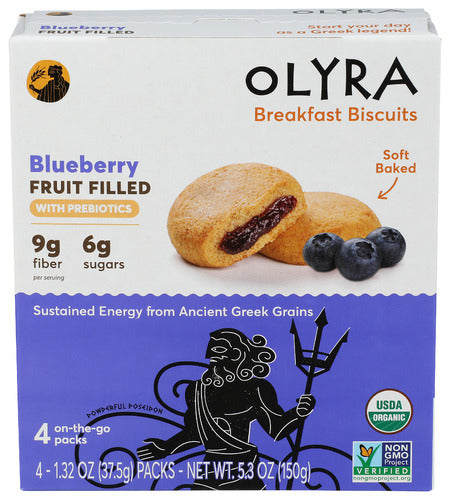 Olyra Biscuit Frt Bluebrry Org, 5.28 OZ.