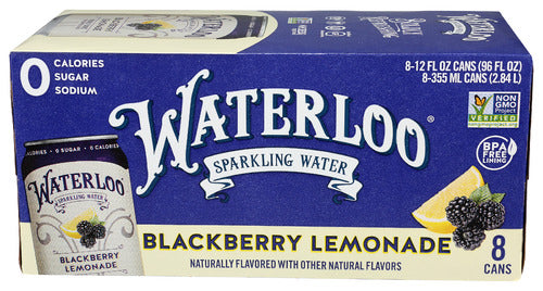 WATERLOO SPARKLING WATER SPRKLNG WTR BBRY LMD 8PK - 96 FO