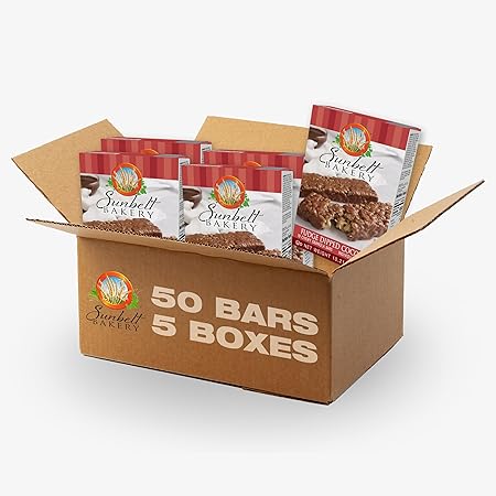 Sunbelt Bakery Fudge Dipped Coconut Chewy Granola Bars, 50 - 1.0 OZ Bars (5 Boxes)