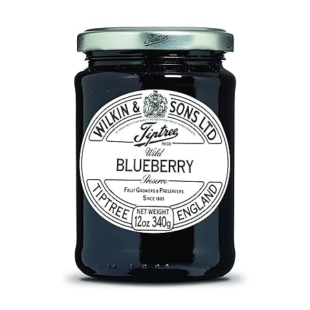 Tiptree Wild Blueberry Preserve, 12 Ounce Jar