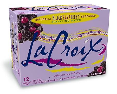 LaCroix Sparkling Water, Black Razzberry, 12 Fl Oz (pack of 12)