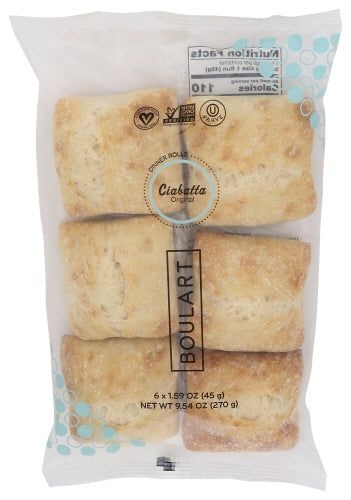 BOULART ROLLS CBTA DINNR SELD 6PK - 1.6 OZ