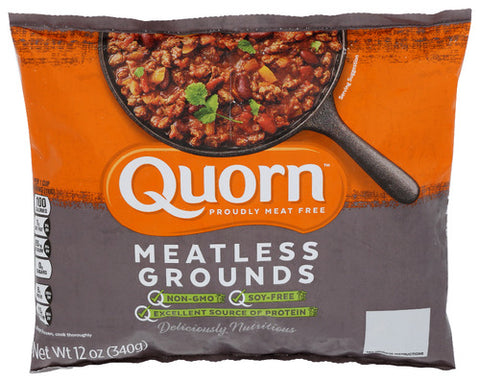 Quorn Meatless Grounds, 12 OZ