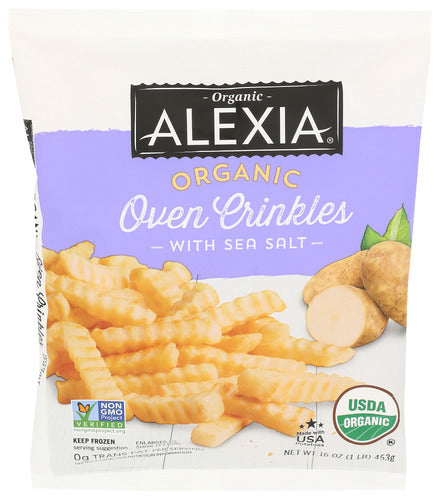 ALEXIA POTATO FRY CRNKL SEASLT ORG - 16 OZ
