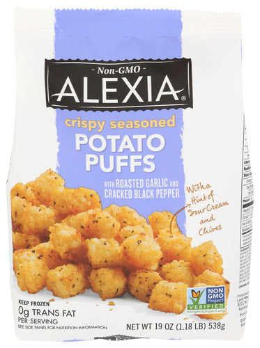 ALEXIA POTATO PUFFS CRSPY SSND - 19 OZ