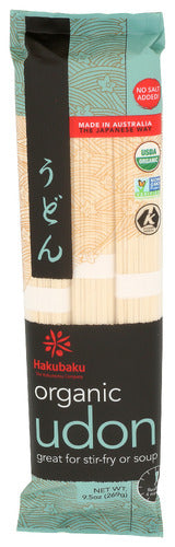 HAKUBAKU NOODLE WHT UDON - 9.5 OZ