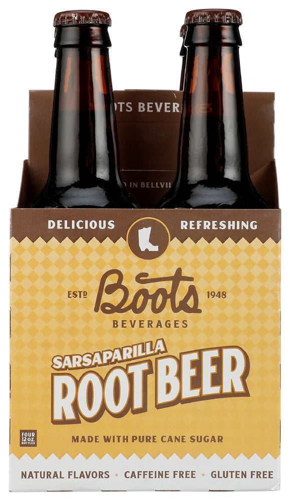 BOOTS BEVERAGES SODA SRSPRILLA RT BR 4PK - 48 FO