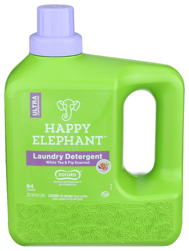 HAPPY ELEPHANT DETERGENT WHT TEA - 64 FO