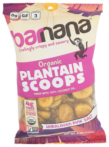Barnana
Plantain Scoops Pink Slt, 5 OZ.