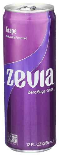 ZEVIA SODA GRAPE - 12 FO