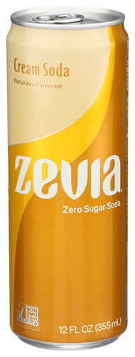 ZEVIA SODA CREAM - 12 FO