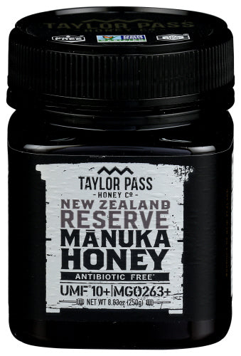 TAYLOR PASS HONEY HONEY MANUKA UMF 10 - 250 GM