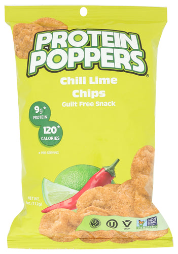Protein Poppers Poppers Protein Chillime, 4 OZ.