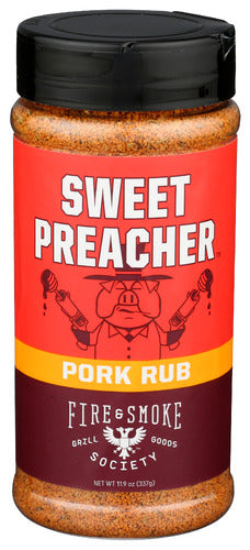 FIRE AND SMOKE RUB SWEET SOUTHERN PORK - 16 OZ