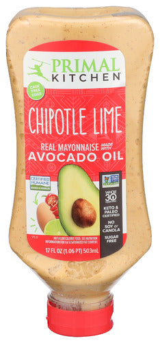 Primal Kitchen Mayo Chp Lim Avo Oil Sqz, 17 OZ.