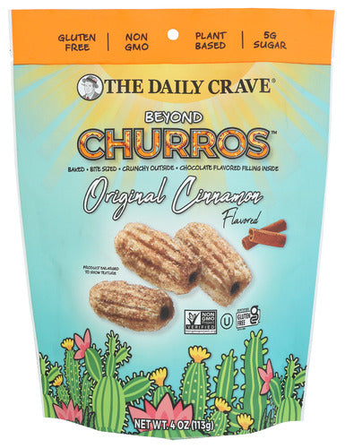 THE DAILY CRAVE CHURRO CINNAMON - 4 OZ
