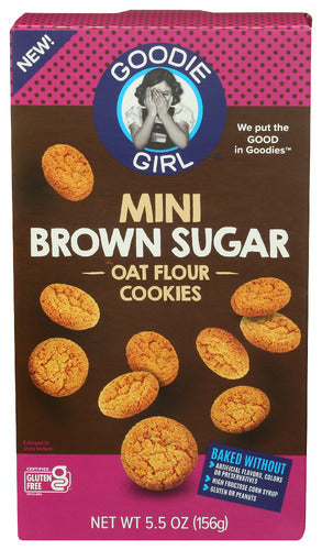 GOODIE GIRL COOKIES MINI BROWN SUGAR - 5.5 OZ