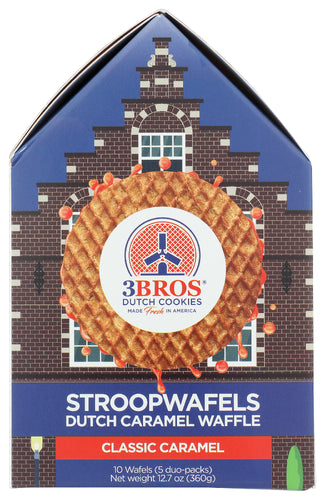 3Bros 
Stroopwafel Clssc Caraml, 12.7 OZ.