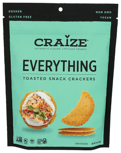 CRAIZE CRACKERS EVERYTHING - 4 OZ