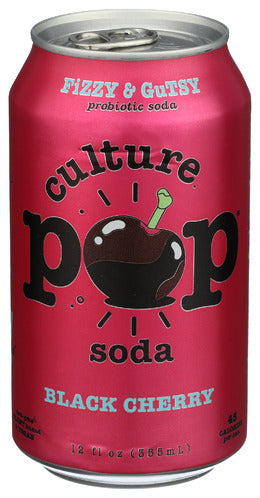 Culture Pop 
Soda Prob Black Cherry, 12 FO.