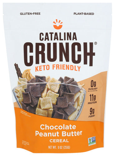 Catalina Crunch 
Cereal Choc Peanut Butter, 9 OZ.