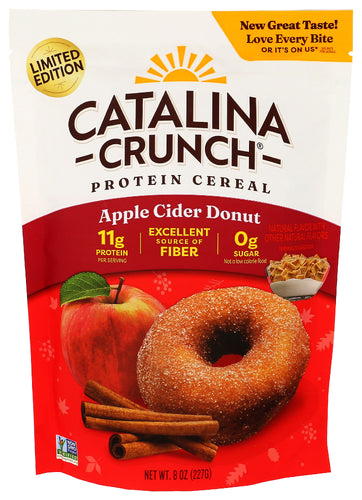 CATALINA CRUNCH CEREAL APPLE CIDER DONUT - 8 OZ