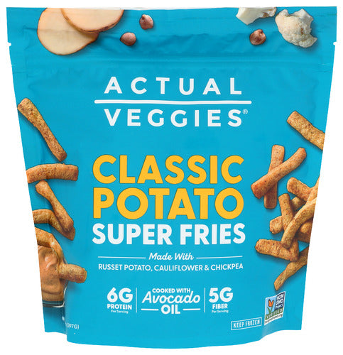 ACTUAL VEGGIES FRIES CLASSIC POTATO - 14 OZ
